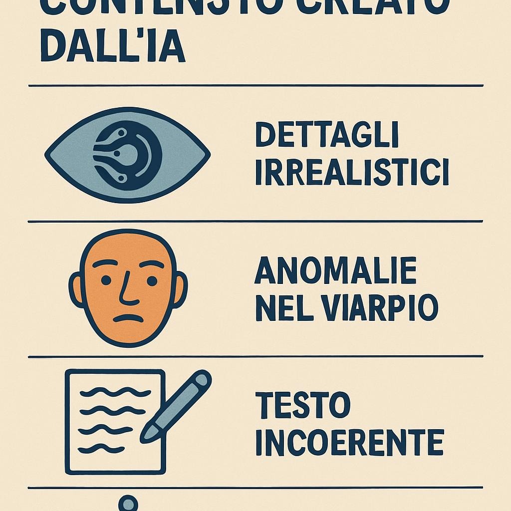 Come riconoscere un contenuto creato dall’IA