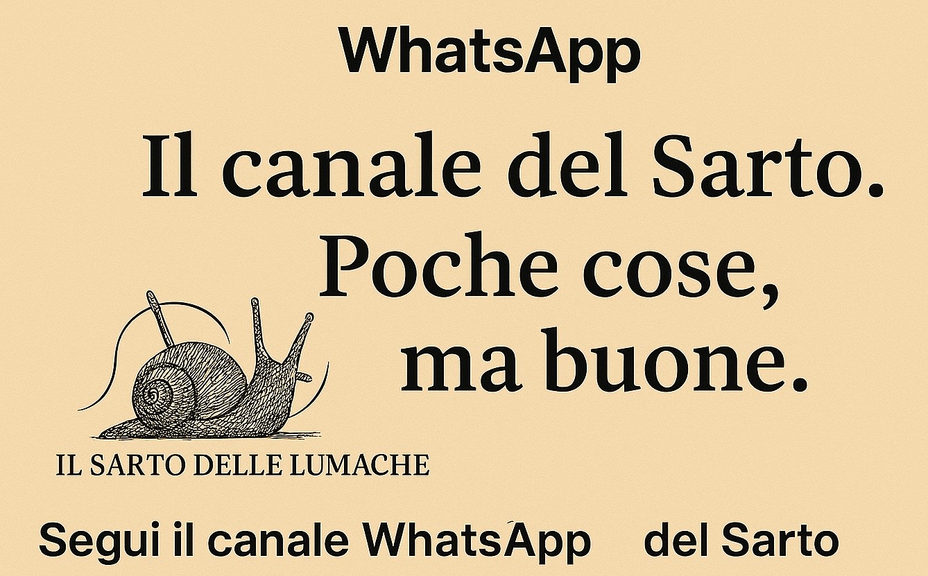 Il canale WhatsApp del Sarto