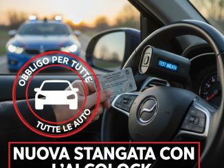 Scatta l'Obbligo per Tutte le Auto: Nuova Stangata con l'Alcolock