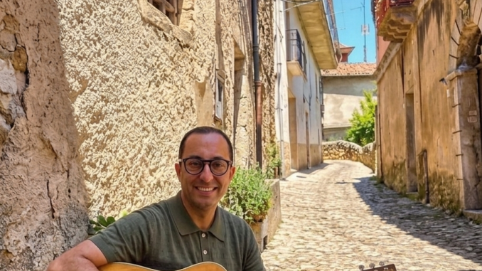 Musica tra i vicoli di un borgo del Sud