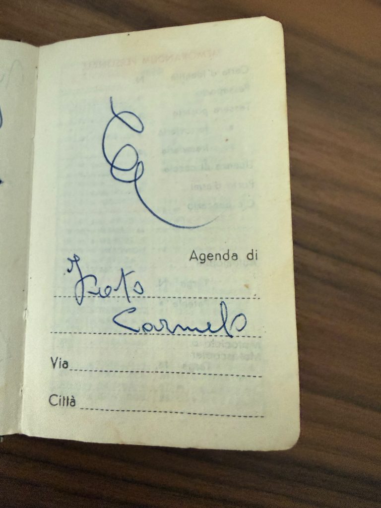 Il taccuino di Carmelo 