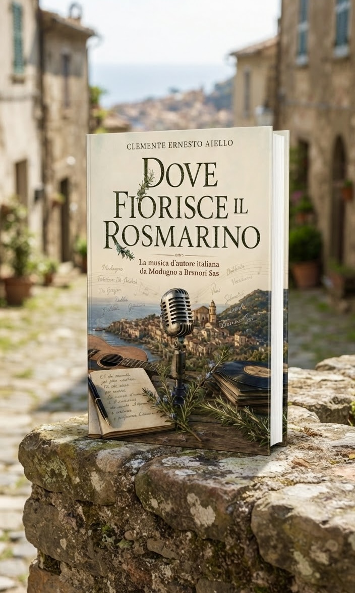 Copertina del libro Dove fiorisce il rosmarino di Clemente Ernesto Aiello