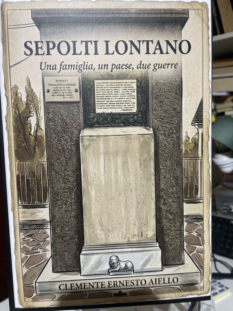 Sepolti Lontano Una famiglia un paese due guerre Clemente Ernesto Aiello copertina
