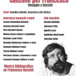 Locandina Canzone per Francesco – Omaggio a Guccini, Lamezia Terme 12 settembre 2026