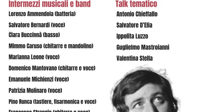Locandina Canzone per Francesco – Omaggio a Guccini, Lamezia Terme 12 settembre 2026